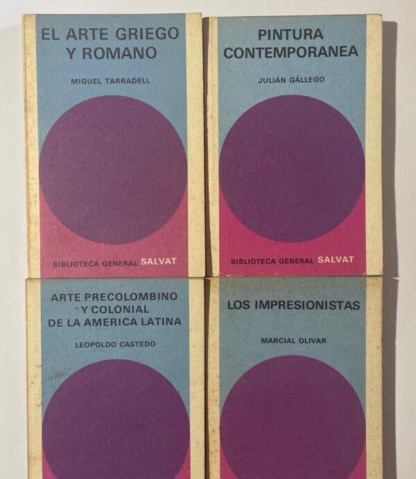 4 tomos sobre arte | Salvat