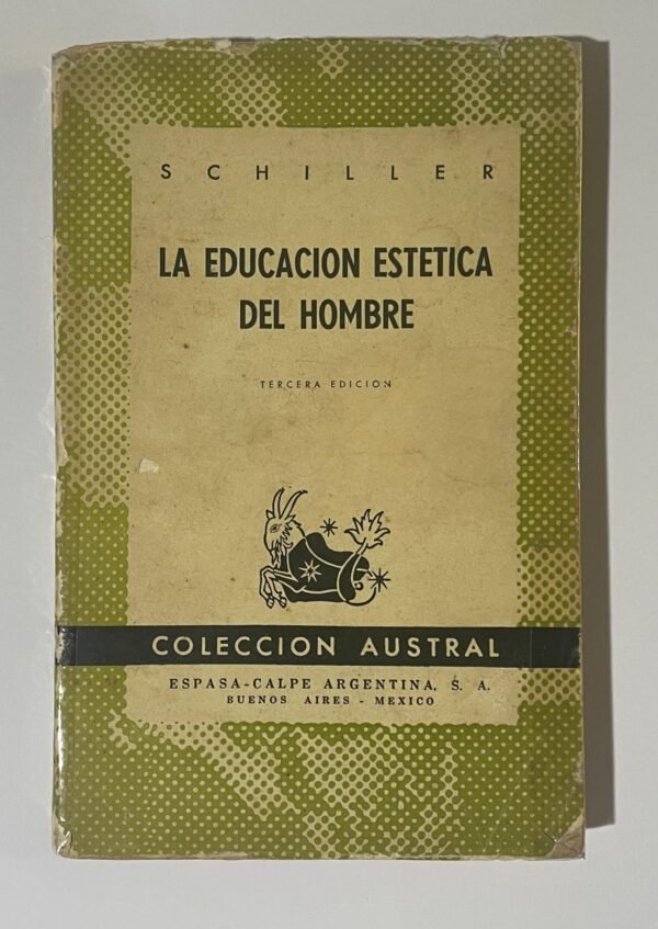 Schiller | La educación estética del hombre