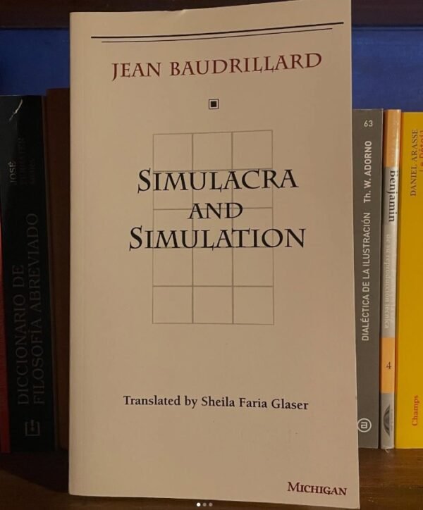 Jean Baudrillard | Simulacra and simulation